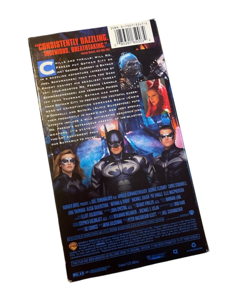 1997 Batman & Robin VHS - VHS - ThrowbackBuys - Shiznit