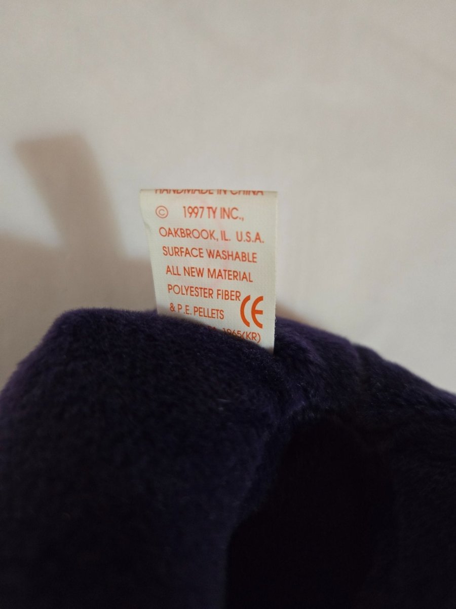 1997 - Beanie Babies Collection: Princess the Bear w/P.E. Pellets - Plushies - ThrowbackBuys - Eclecticcherryreseller