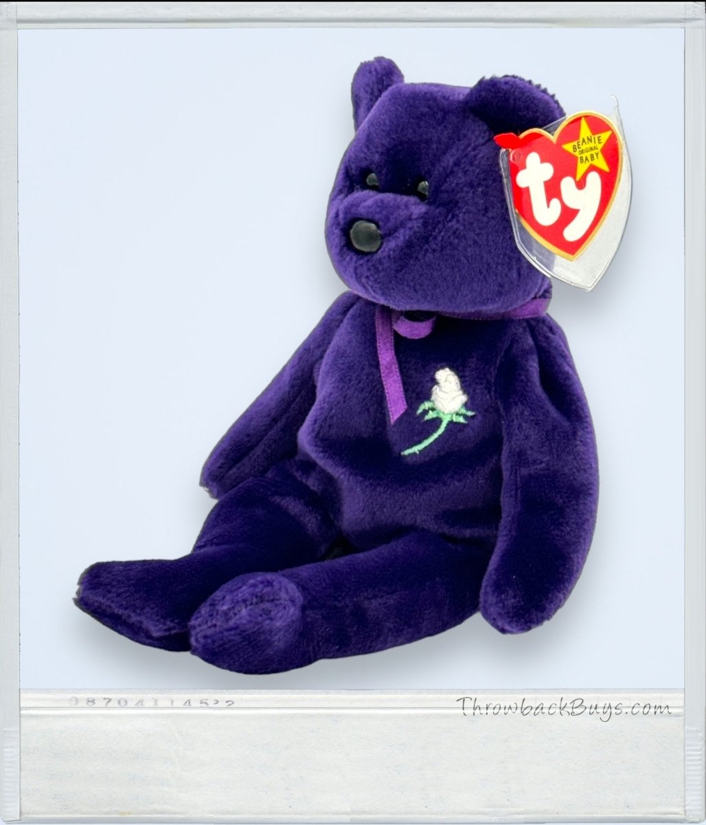 1997 - Beanie Babies Collection: Princess the Bear w/P.E. Pellets - RARE - Collectible Toys - ThrowbackBuys - ThrowbackBuys