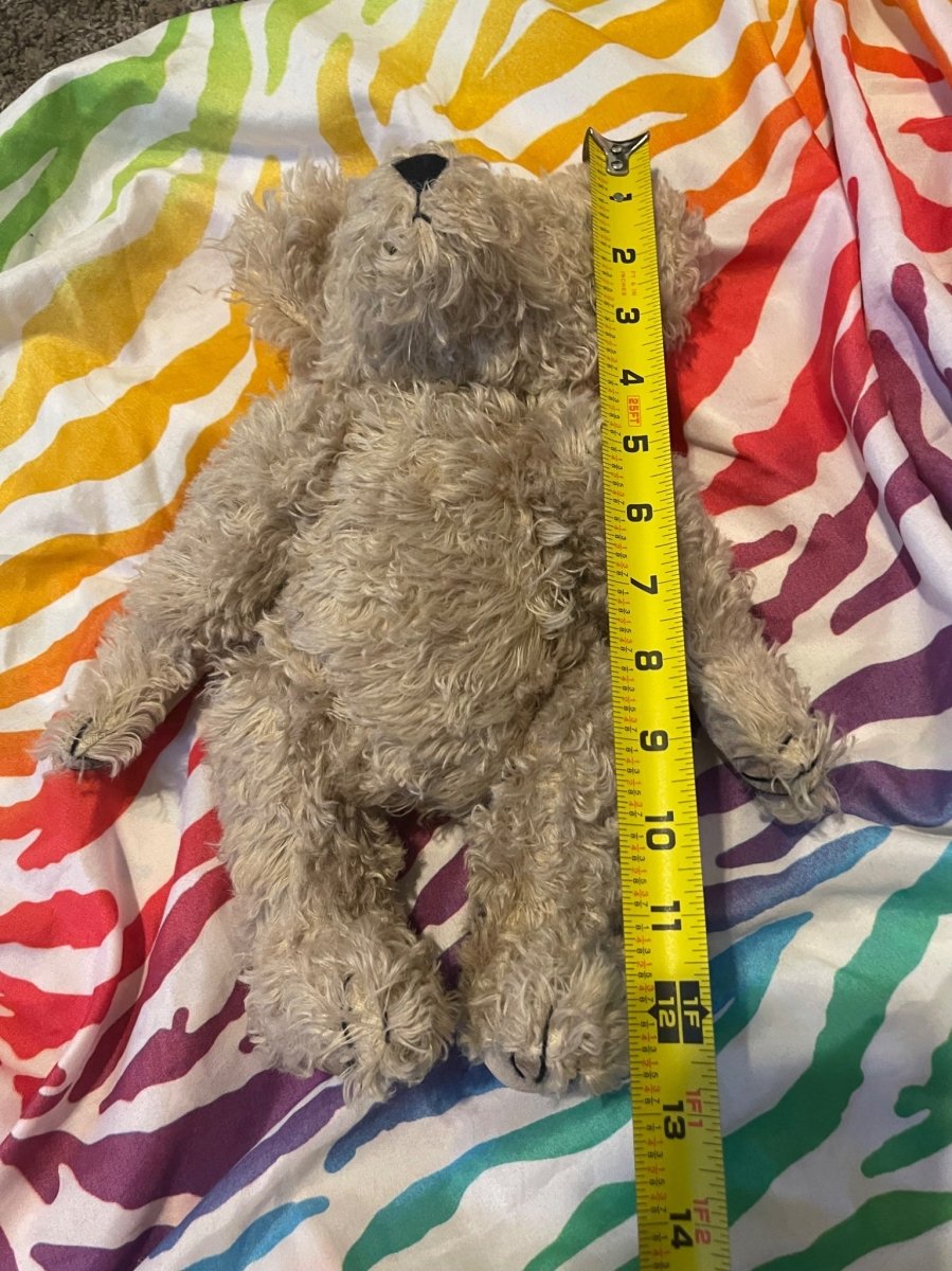 1997 Boyd's Bear Mohair Jointed Teddy Bear 9" Missing Scarf No Tag - Plushies - ThrowbackBuys - Furby Queen