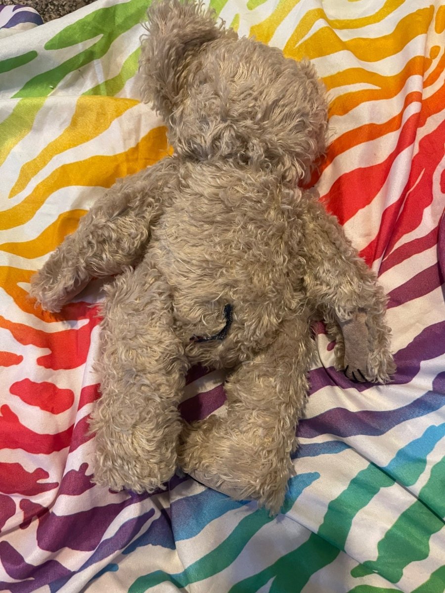 1997 Boyd's Bear Mohair Jointed Teddy Bear 9" Missing Scarf No Tag - Plushies - ThrowbackBuys - Furby Queen