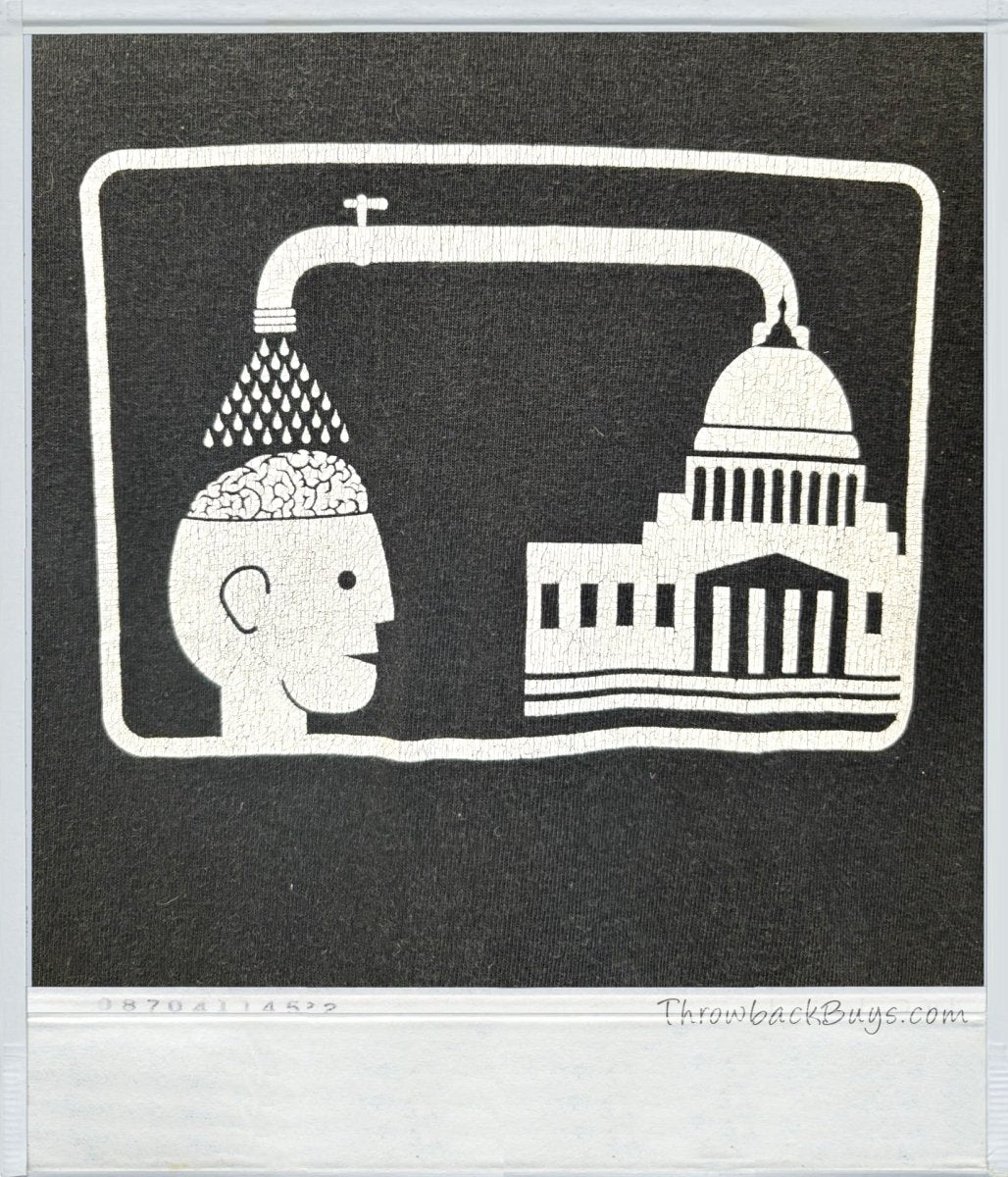1997 - Brainwash Alien Workshop Skateboard Blender ORIGINAL T-Shirt - RARE - T-Shirts - ThrowbackBuys - SuperRetroPod