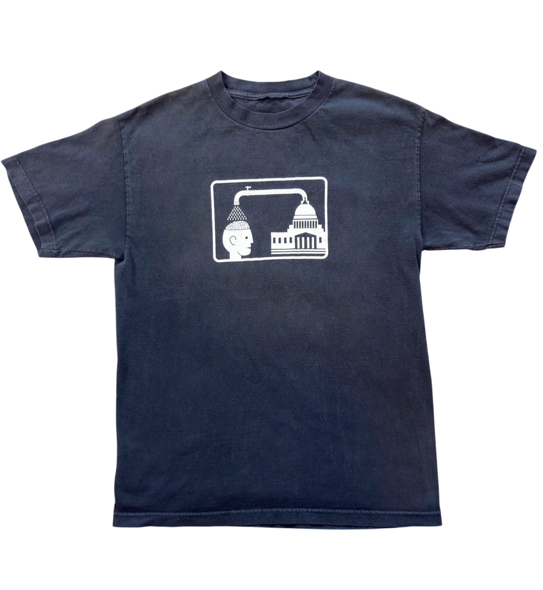 1997 - Brainwash Alien Workshop Skateboard Blender ORIGINAL T-Shirt - RARE - T-Shirts - ThrowbackBuys - SuperRetroPod