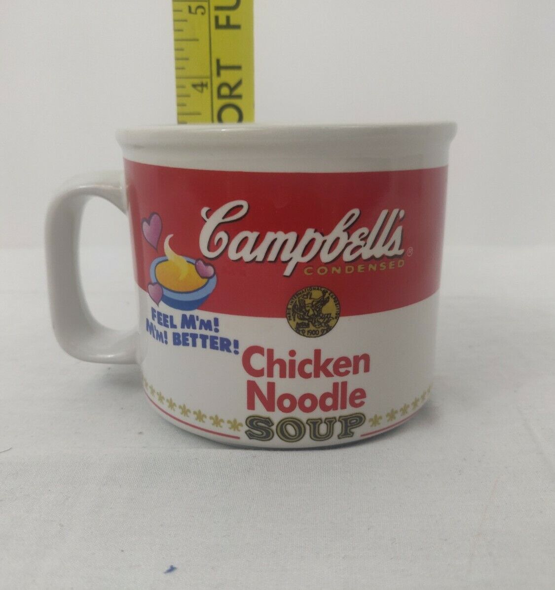 1997 - Campbell's Condensed Chicken Noodle Soup Mug - Collectible Cups - ThrowbackBuys - ResellerDoor