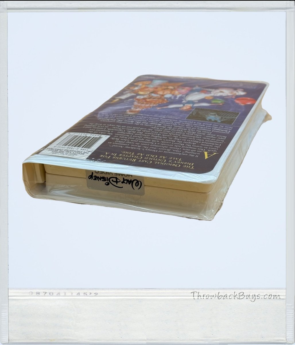 1997 - Disney's Beauty & The Beast: The Enchanted Christmas - VHS - ThrowbackBuys - ThrowbackBuys