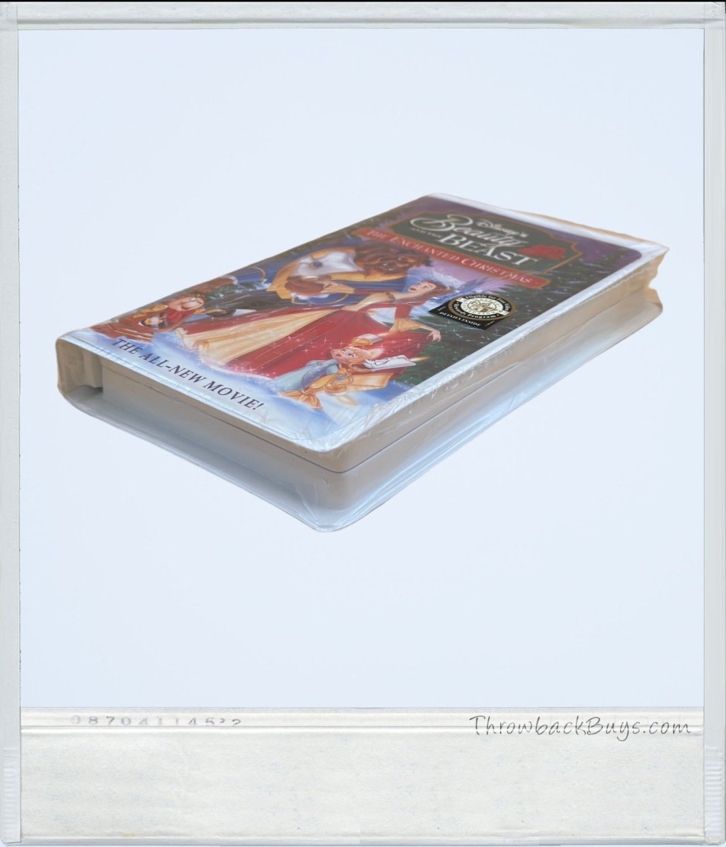 1997 - Disney's Beauty & The Beast: The Enchanted Christmas - VHS - ThrowbackBuys - ThrowbackBuys