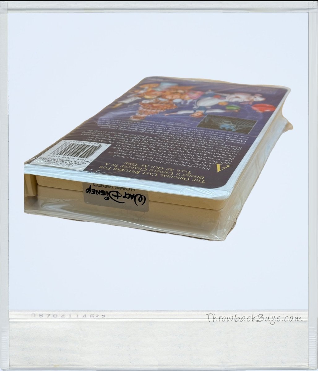 1997 - Disney's Beauty & The Beast: The Enchanted Christmas - VHS - ThrowbackBuys - ThrowbackBuys