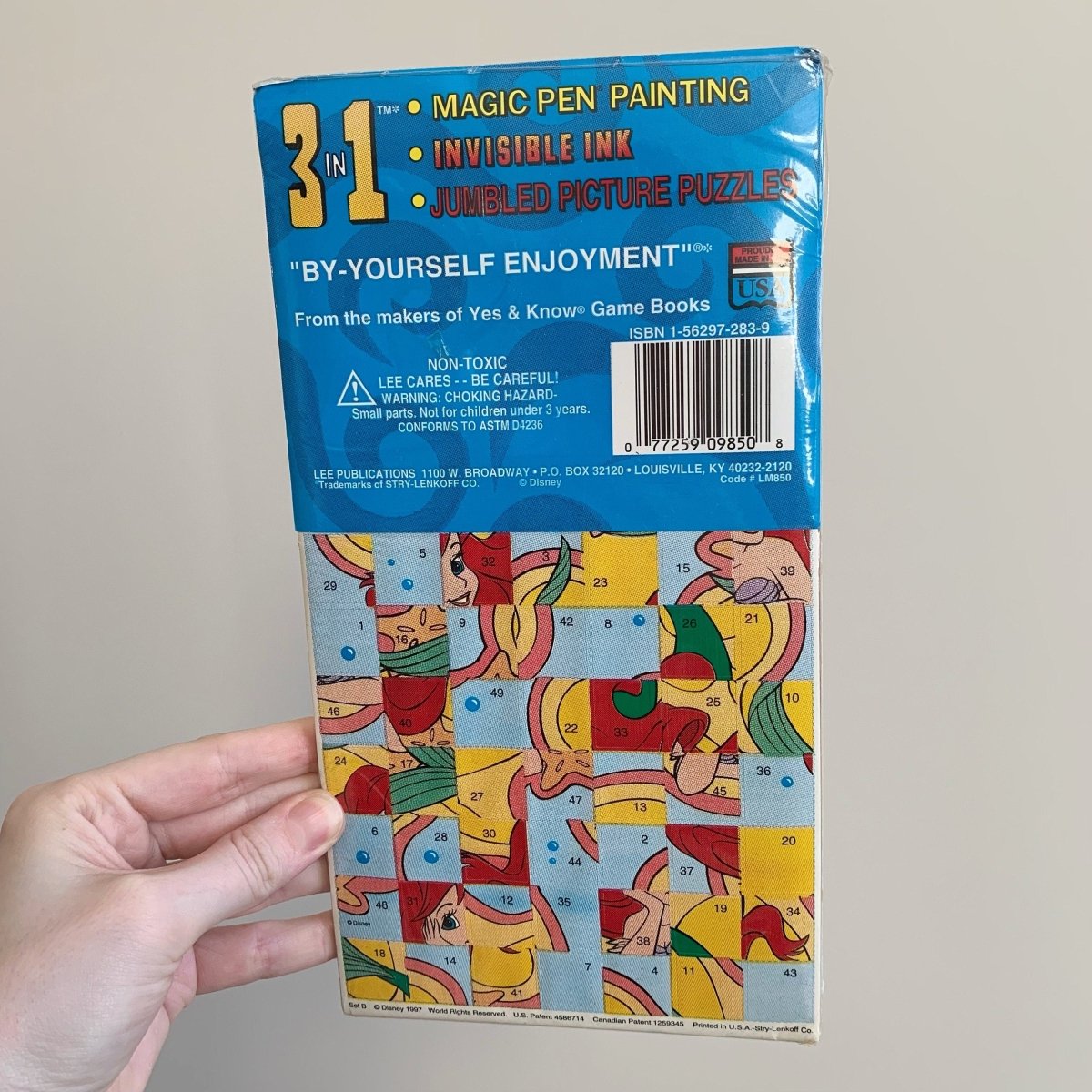 1997 Disney's The Little Mermaid 3 Activities in 1 Pad Vintage NEW - Memorabilia - ThrowbackBuys - NostalgicEpisodes