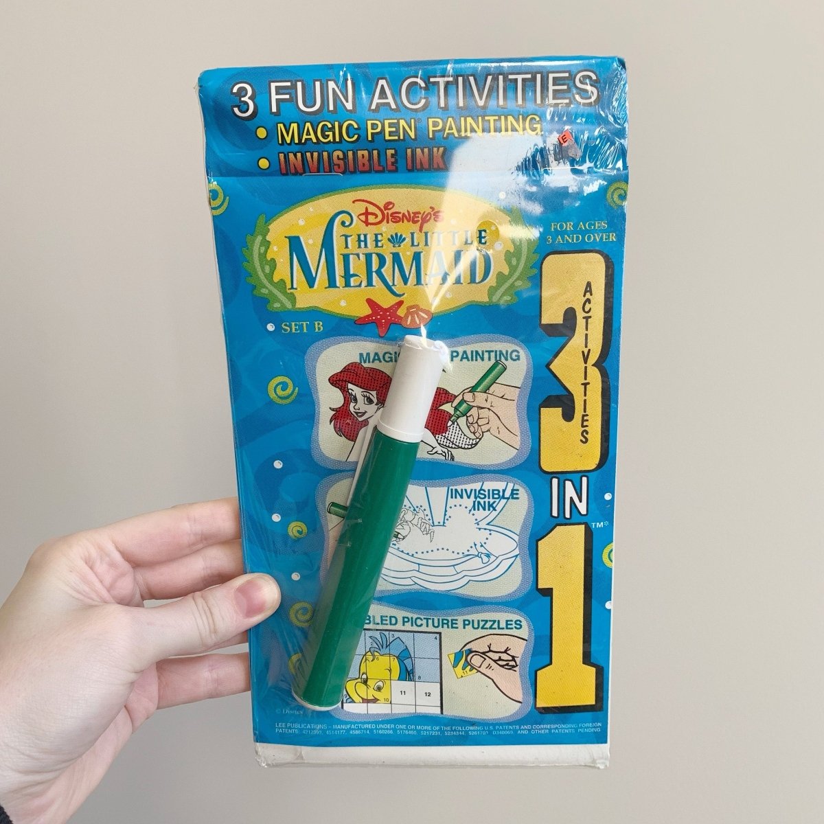 1997 Disney's The Little Mermaid 3 Activities in 1 Pad Vintage NEW - Memorabilia - ThrowbackBuys - NostalgicEpisodes
