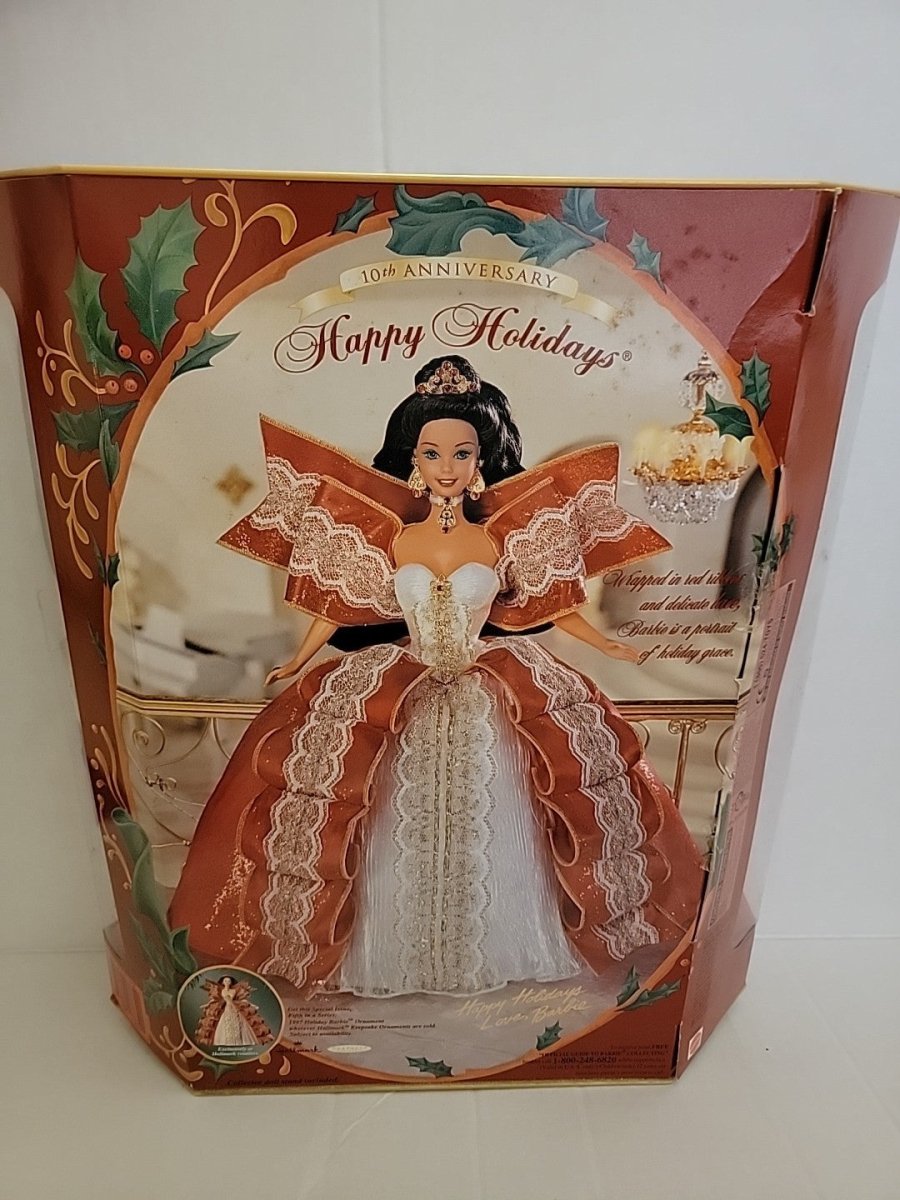 1997 Happy Holidays Barbie Doll Mattel - Dolls - ThrowbackBuys - Amanda's Awesome Finds