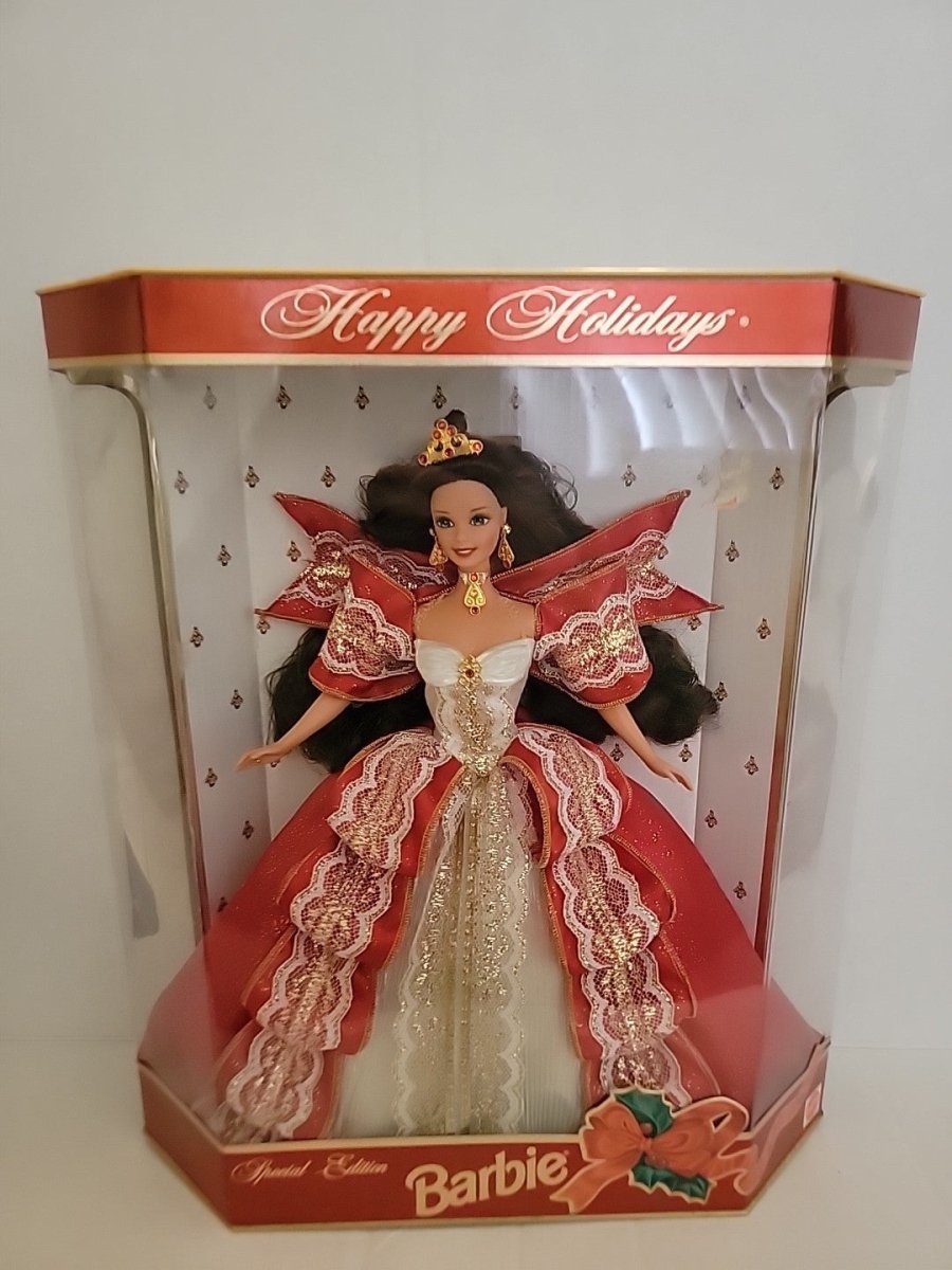 1997 Happy Holidays Barbie Doll Mattel - Dolls - ThrowbackBuys - Amanda's Awesome Finds