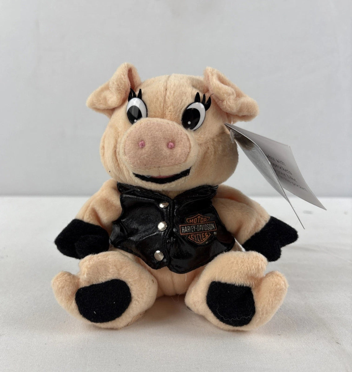 1997 - Harley Davidson: Bean Bag Plush Bears & Pigs Set - Plushies - ThrowbackBuys - ResellerDoor