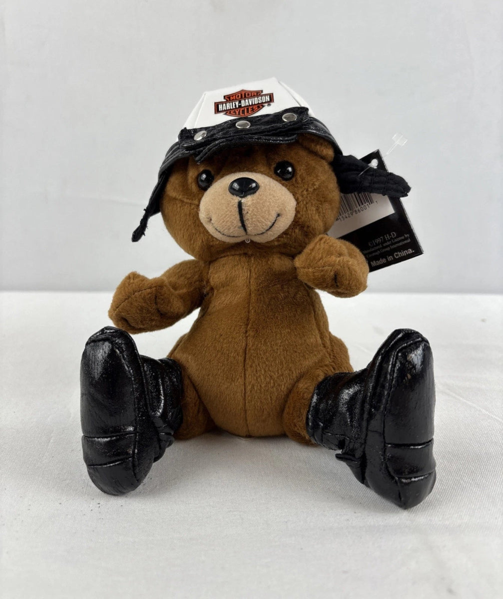 1997 - Harley Davidson: Bean Bag Plush Bears & Pigs Set - Plushies - ThrowbackBuys - ResellerDoor