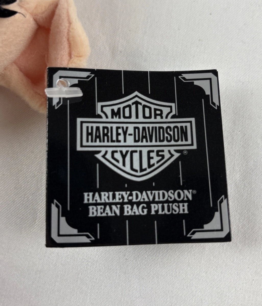1997 - Harley Davidson: Bean Bag Plush Bears & Pigs Set - Plushies - ThrowbackBuys - ResellerDoor