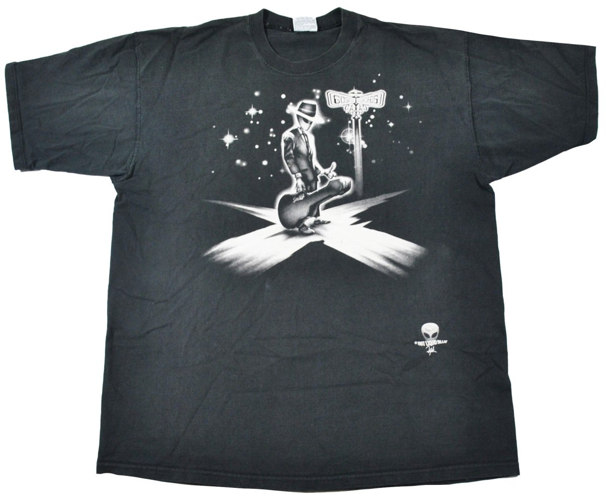 1997 - Liquid Blue: Alien Cosmic Crossroads Band Shirt - Unisex XL - T-Shirts - ThrowbackBuys -Yesterday's Attic