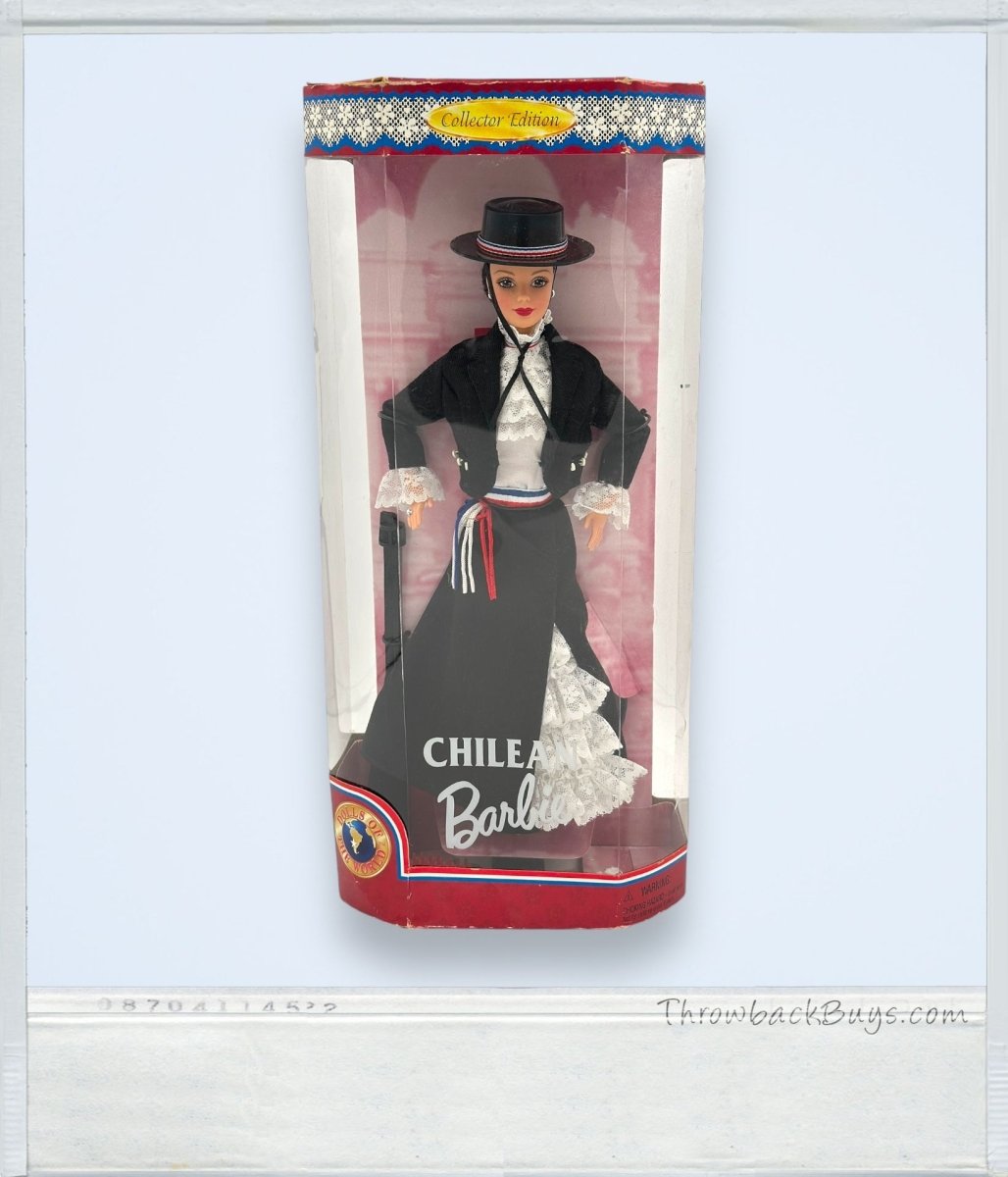 1997 - Mattel Barbie - Dolls of the World Collection: Chilean Barbie - Collector's Edition - Dolls - ThrowbackBuys - ThrowbackBuys
