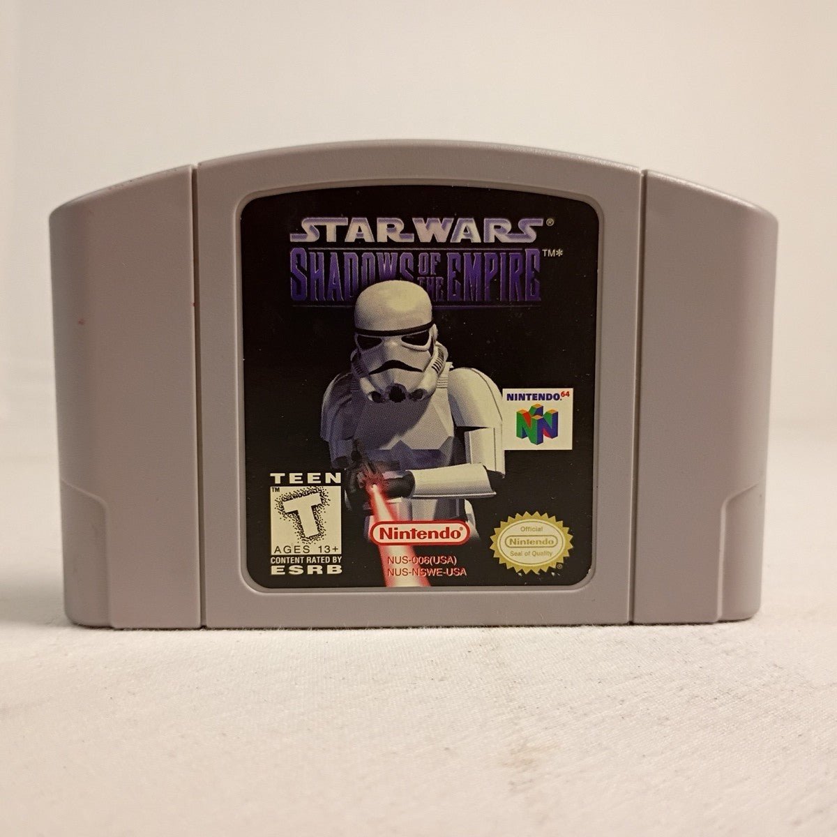 1997 – Nintendo 64: Star Wars – Shadows of the Empire Game - Video Games - ThrowbackBuys - ResellerDoor
