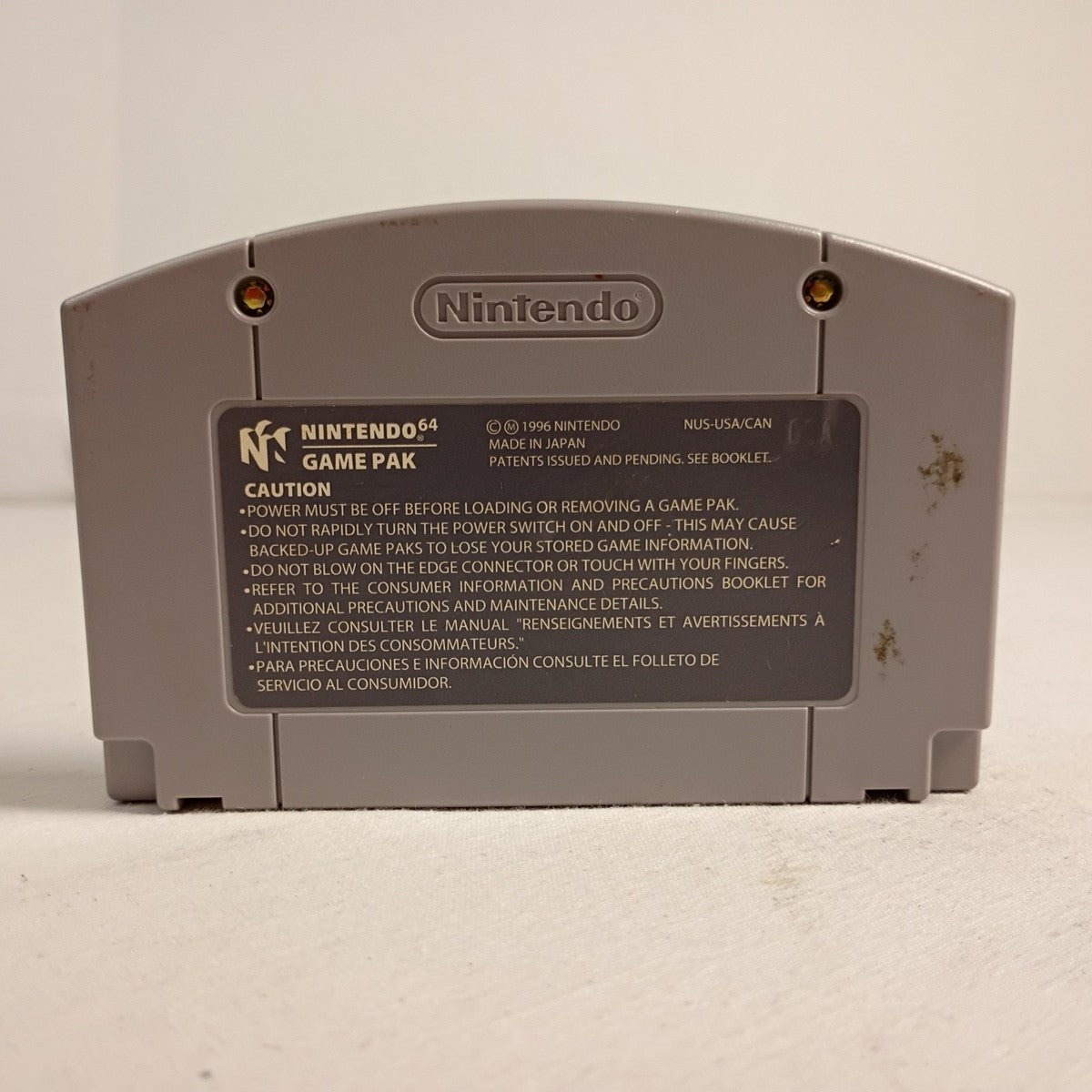 1997 – Nintendo 64: Star Wars – Shadows of the Empire Game - Video Games - ThrowbackBuys - ResellerDoor