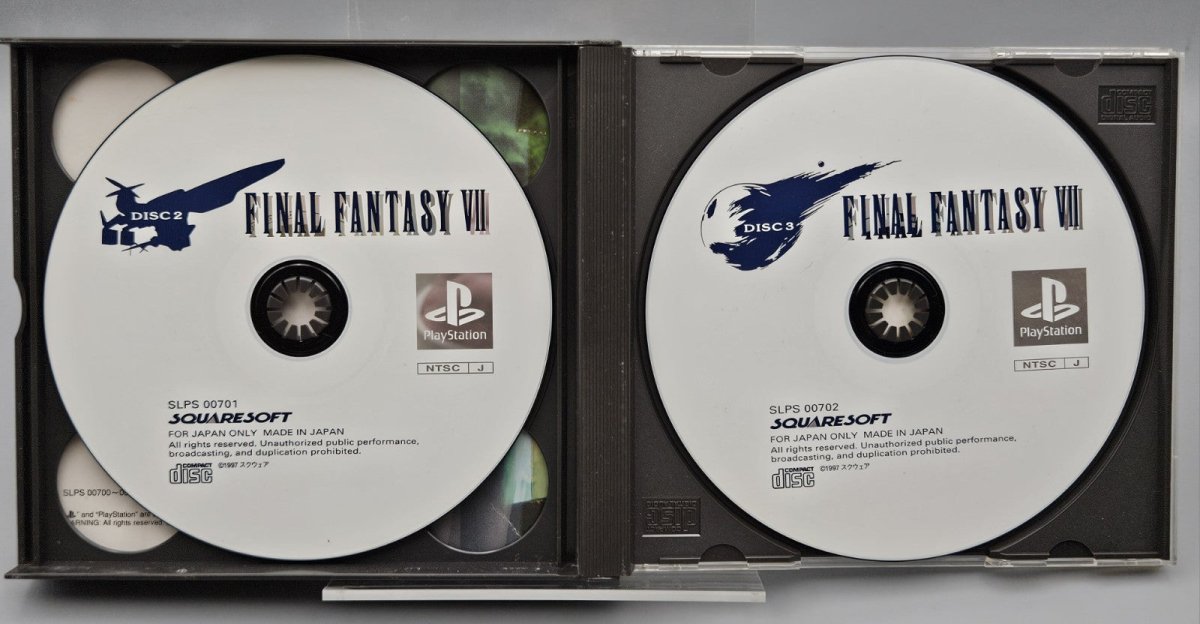 1997 – PlayStation 1: Final Fantasy VII - Video Games - ThrowbackBuys - Pinnaclecollectibles