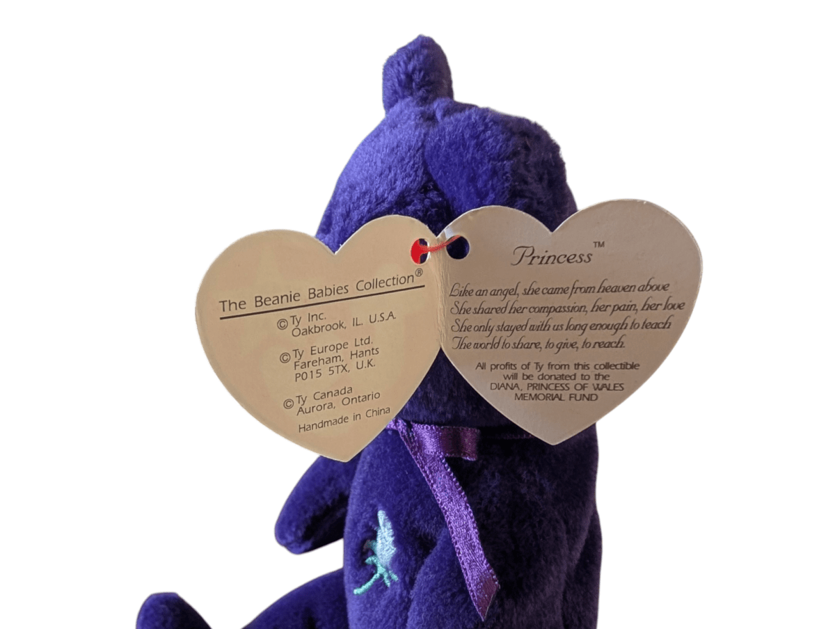 1997 Princess Diana Beanie Baby - Collectible Toys - ThrowbackBuys - Shiznit