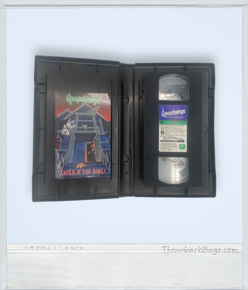 1997 - R.L. Stine's Goosebumps: Welcome to Dead House VHS - VHS - ThrowbackBuys - ThrowbackBuys