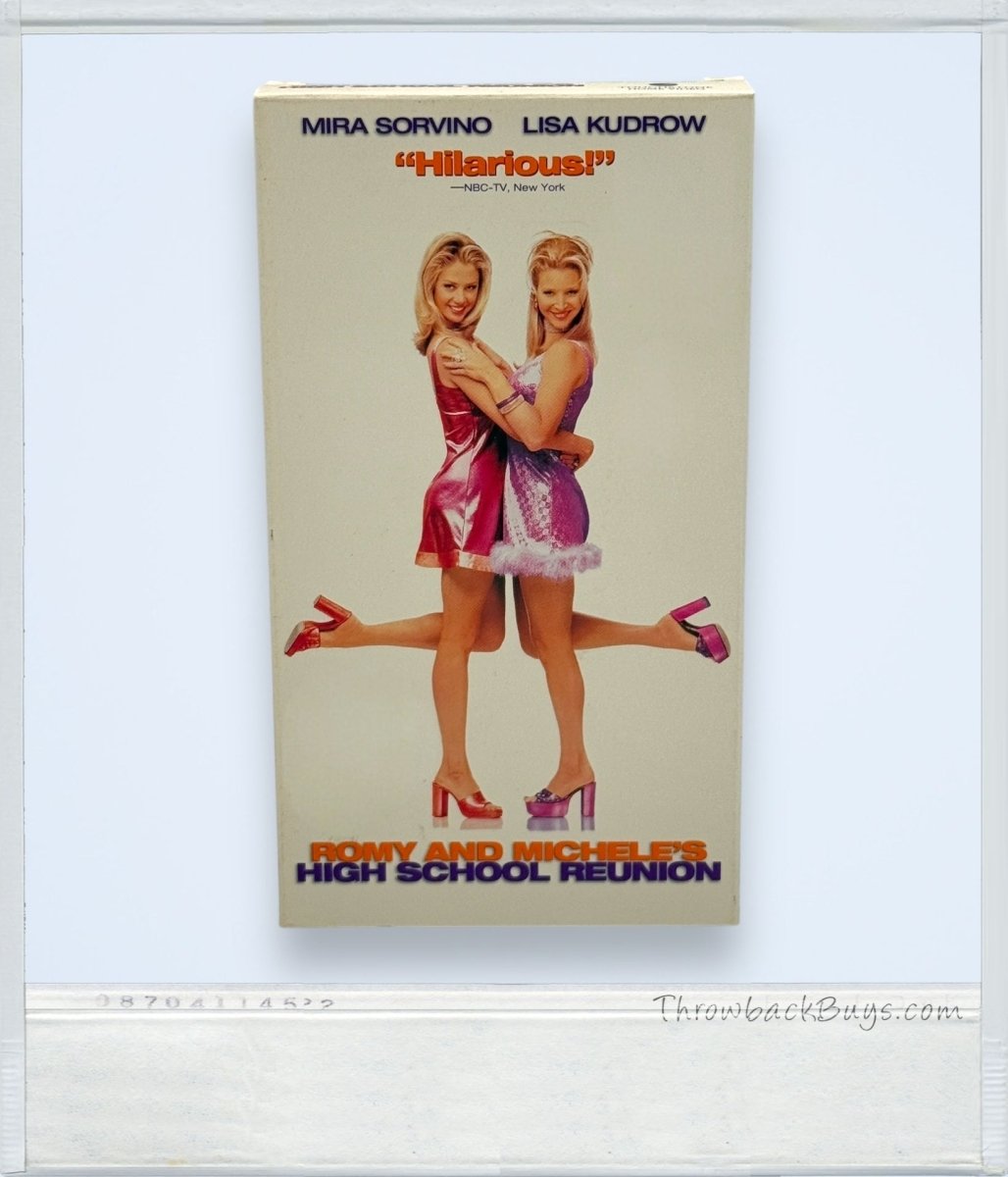 1997 - Romy and Michele's High School Reunion VHS - VHS - ThrowbackBuys - ThrowbackBuys