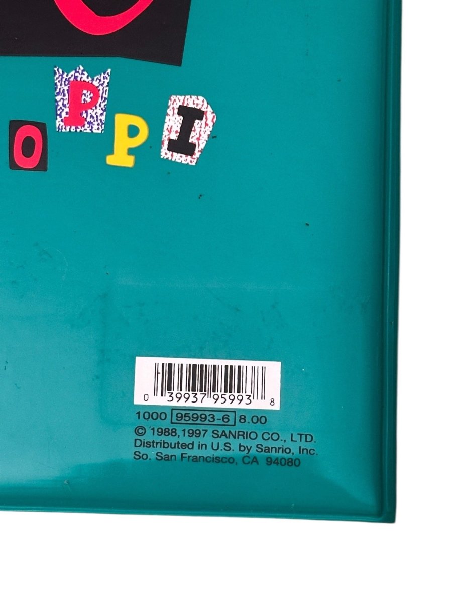 1997 Sanrio Keroppi Notebook Folder Friends Only File Stickers - ThrowbackBuys - Abunnysvintageco