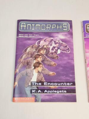 1997 – Scholastic: Animorphs Books 3 The Encounter & 17 The Underground – K.A. Applegate - Books - ThrowbackBuys - ResellerDoor