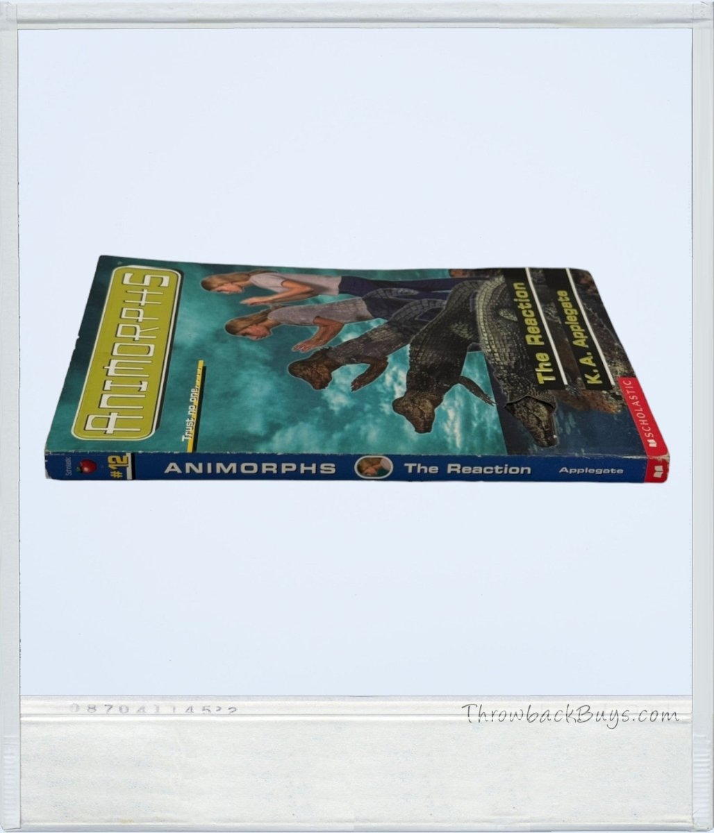 1997 - Scholastic's Animorphs: The Reaction by K.A. Applegate - Books - ThrowbackBuys - ThrowbackBuys