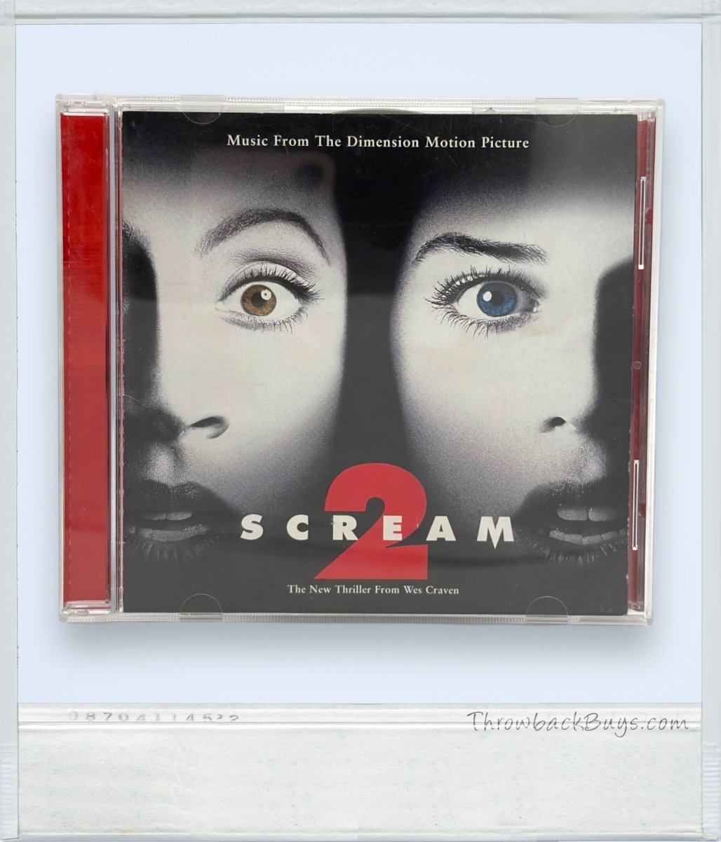 1997 - Scream 2 Movie Soundtrack CD - CDs - ThrowbackBuys - ThrowbackBuys