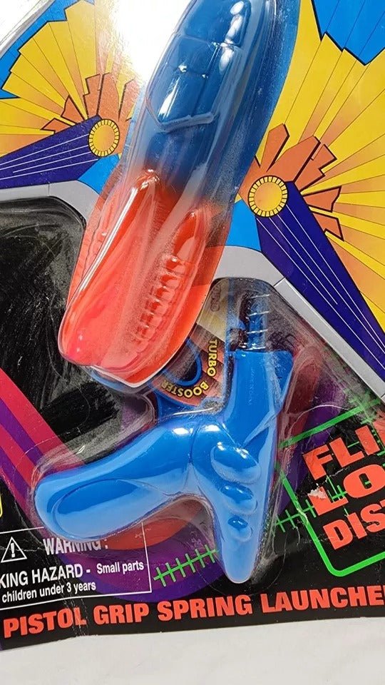 1997 - Toy State Sky Ripper Space Explorer 3529 Pistol Grip Spring Launcher Glider - Blasters & Foam Play - ThrowbackBuys - ResellerDoor