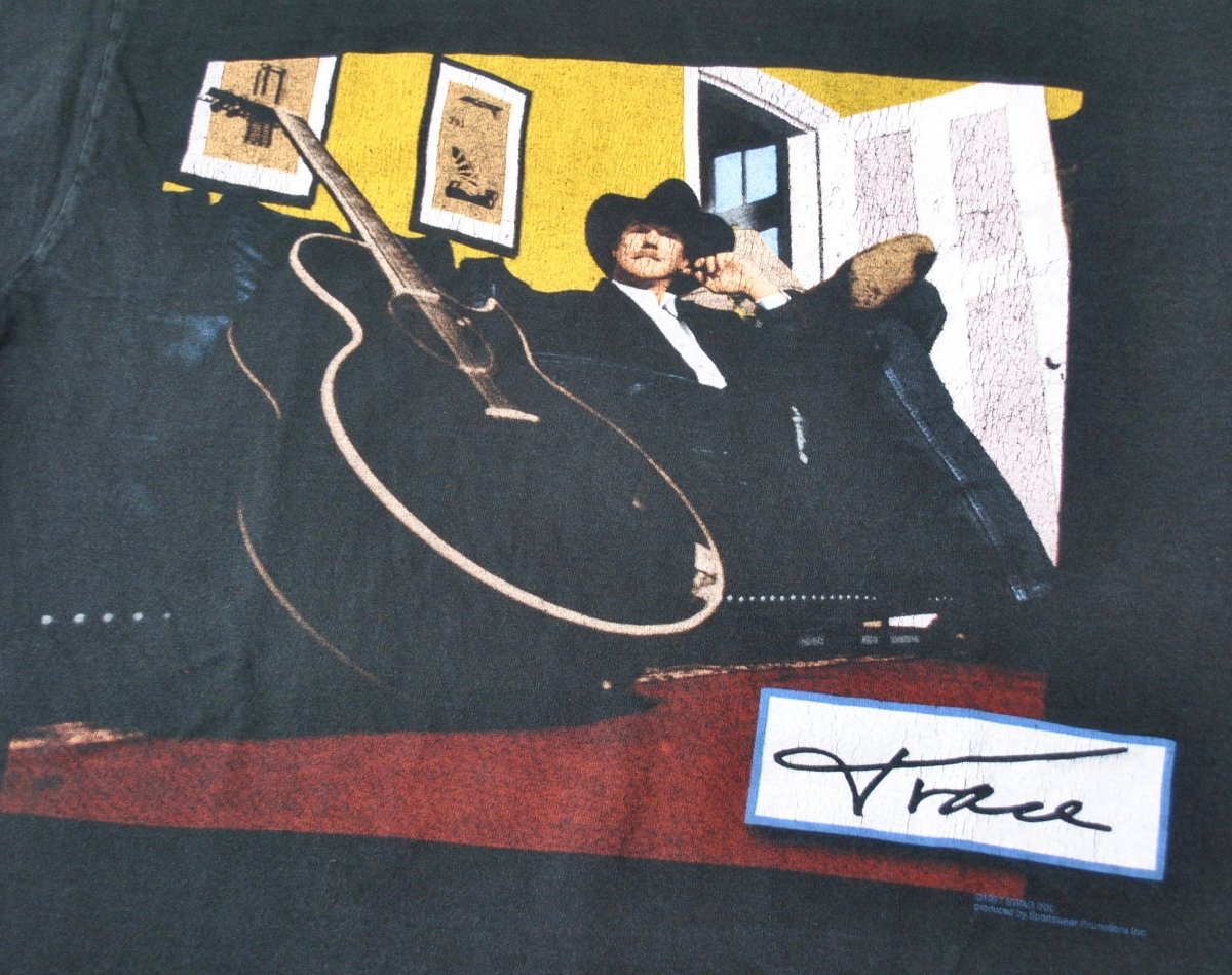 1997 - Trace Adkins: Tour Shirt - Large - T-Shirts - ThrowbackBuys -Yesterday's Attic