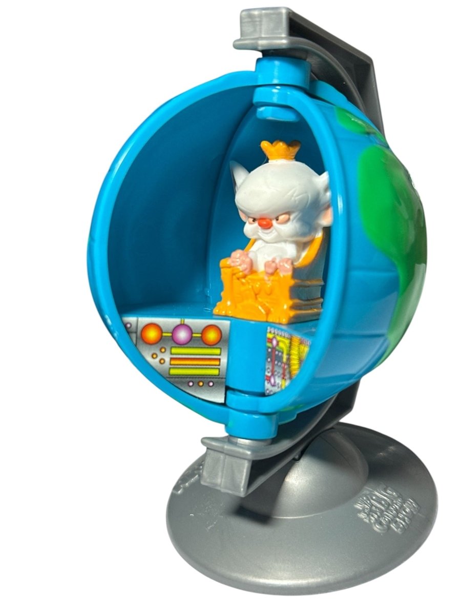 1997 – Wendy's: Pinky and the Brain Globe Kids' Meal Toy - Action Figures & Collectibles - ThrowbackBuys - Abunnysvintageco
