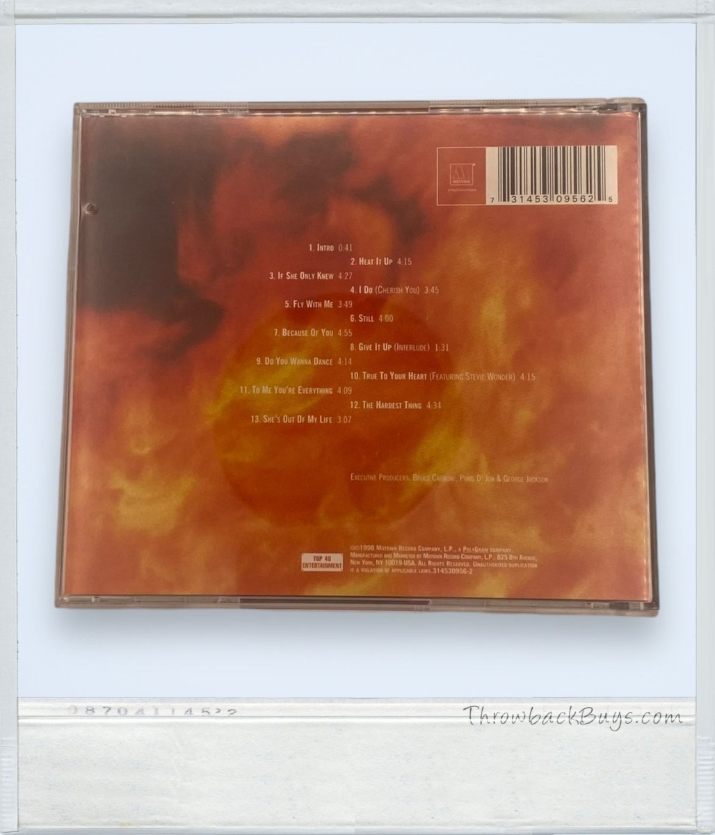 1998 - 98 Degrees: 98° and Rising CD - CDs - ThrowbackBuys - ThrowbackBuys
