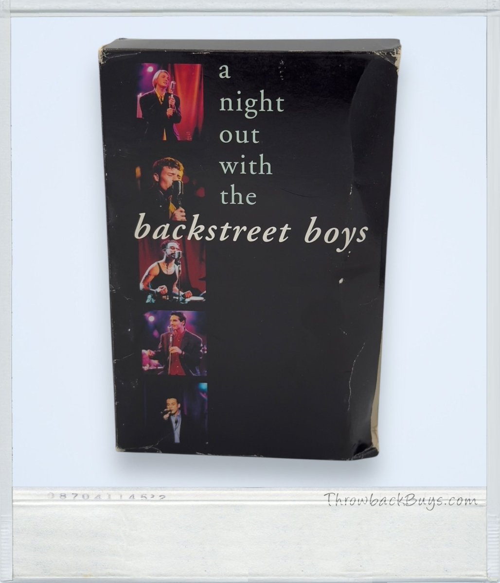 1998 - A Night Out With The Backstreet Boys - VHS - ThrowbackBuys - ThrowbackBuys