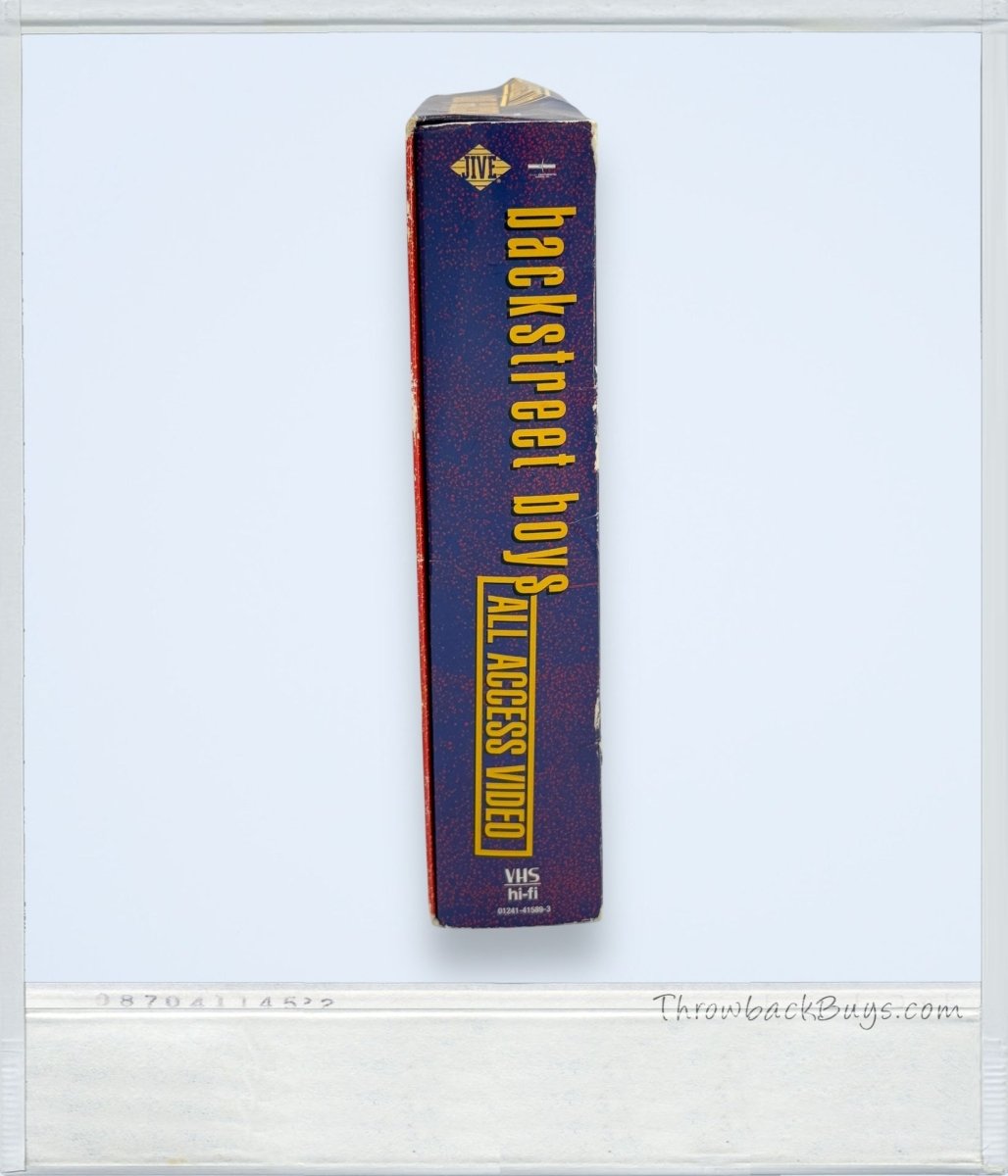 1998 - Backstreet Boys: All Access Video VHS & Bonus CD Samper - VHS - ThrowbackBuys - ThrowbackBuys