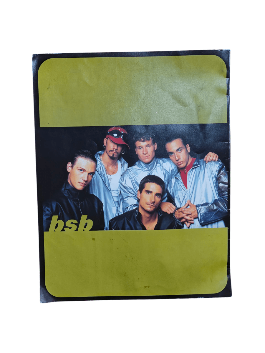 1998 Backstreet Boys Tour Book - Books - ThrowbackBuys - Shiznit