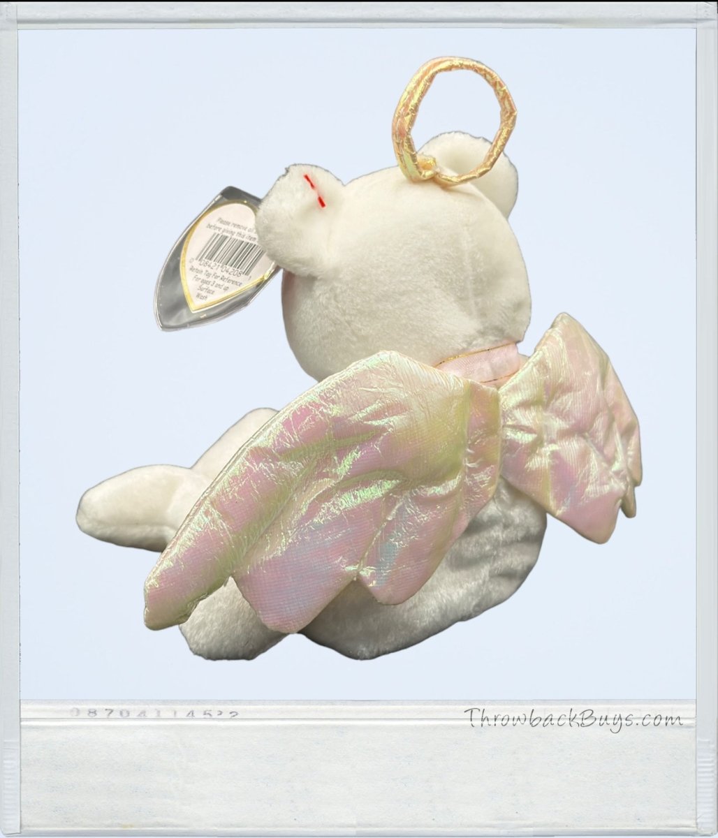 1998 - Beanie Babies Collection: Halo The Angel Bear - Collectible Toys - ThrowbackBuys - ThrowbackBuys