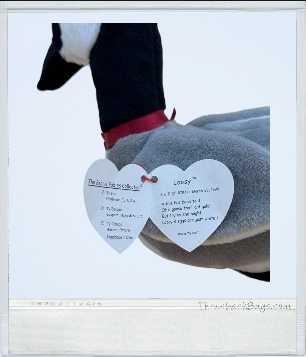 1998 - Beanie Babies Collection: Loosy - Collectible Toys - ThrowbackBuys - ThrowbackBuys
