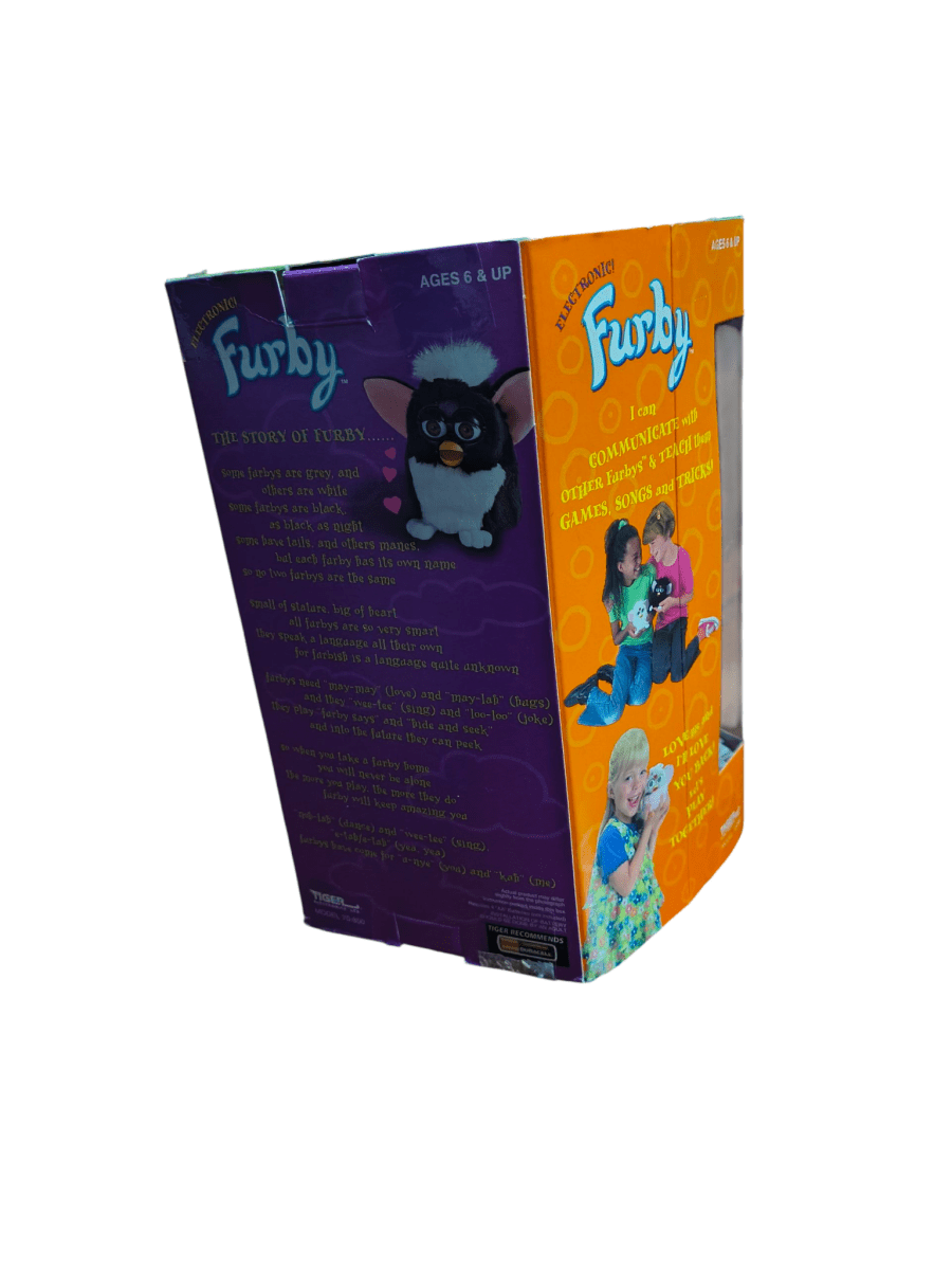 1998 Black Furby - CIB - Collectible Toys - ThrowbackBuys - Shiznit