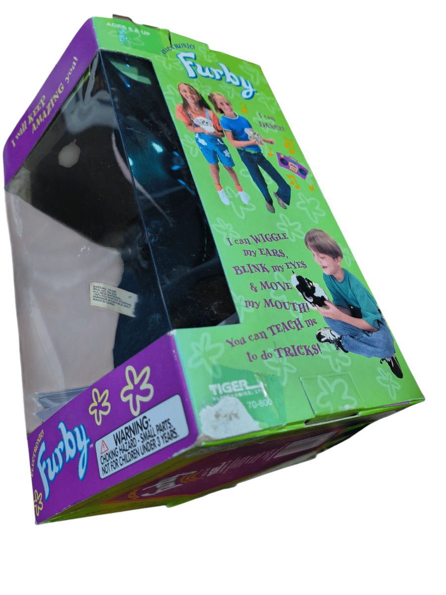 1998 Black Furby - CIB - Collectible Toys - ThrowbackBuys - Shiznit