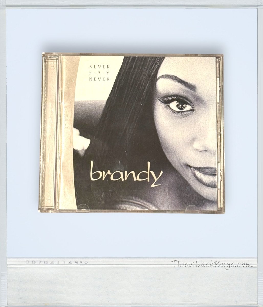 1998 - Brandy: Never Say Never CD - CDs - ThrowbackBuys - ThrowbackBuys