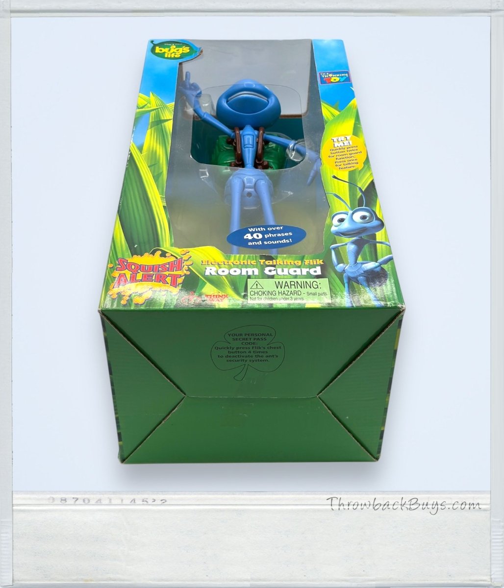 1998 - Disney Pixar: A Bug's Life Electronic Talking Flik Toy - RARE - Collectible Toys - ThrowbackBuys - ThrowbackBuys