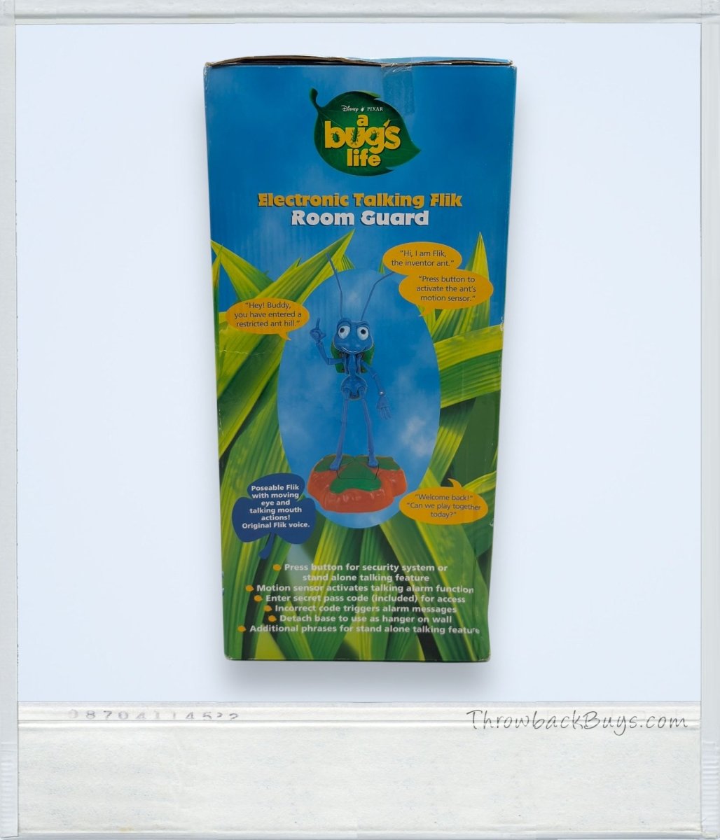 1998 - Disney Pixar: A Bug's Life Electronic Talking Flik Toy - RARE - Collectible Toys - ThrowbackBuys - ThrowbackBuys