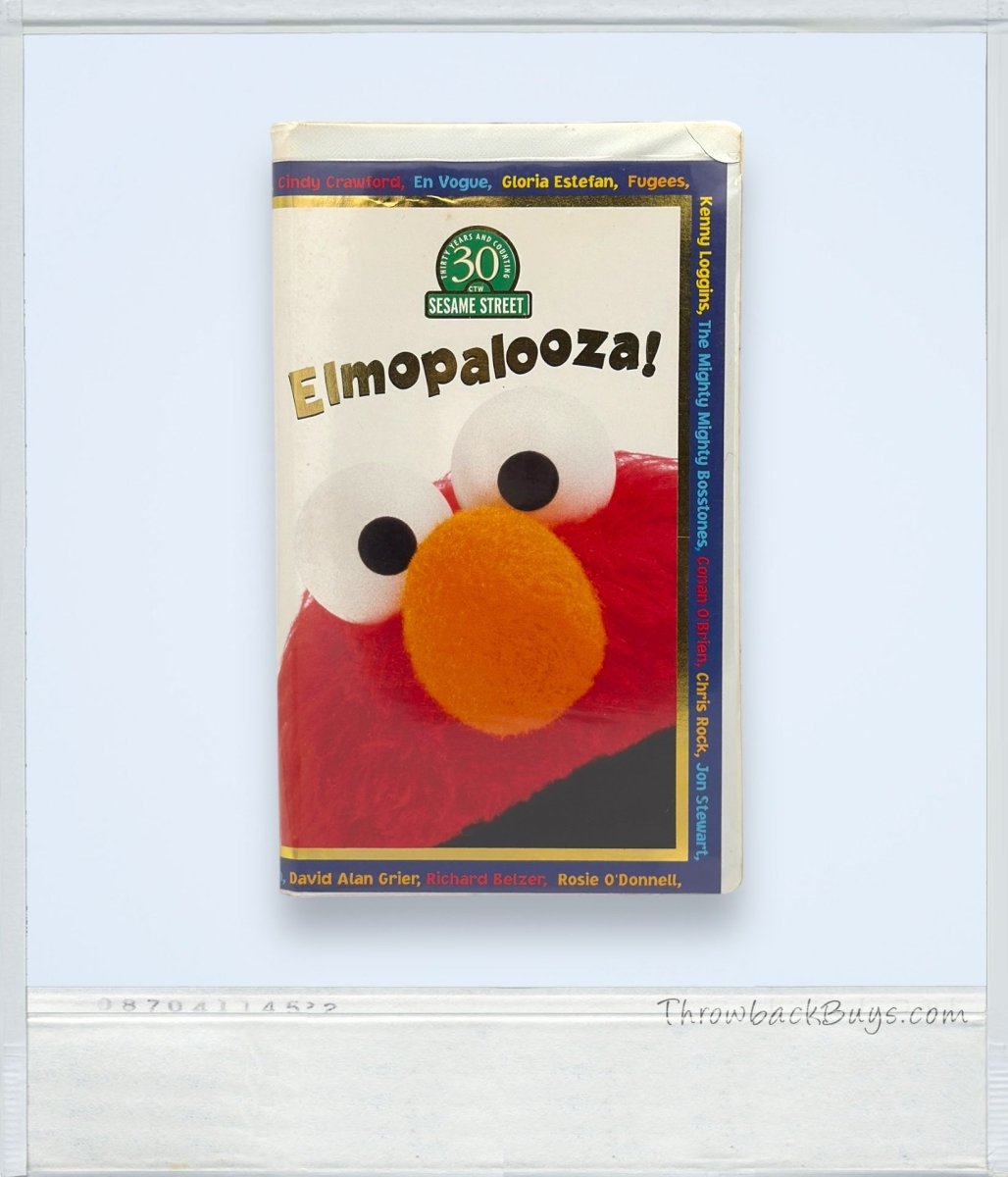 1998 - Elmopalooza! VHS - VHS - ThrowbackBuys - ThrowbackBuys
