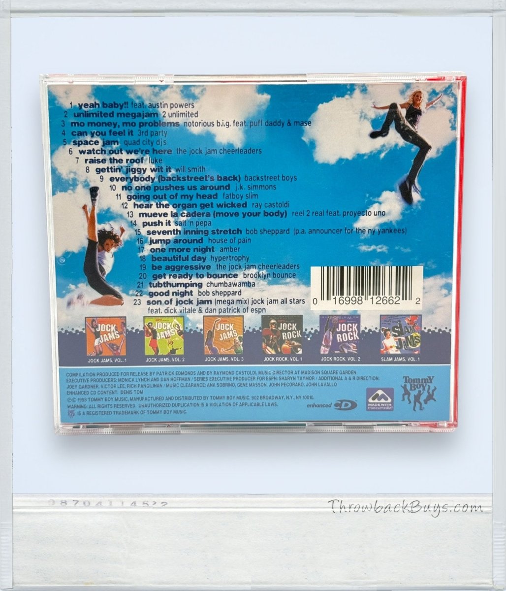 1998 - ESPN's Jock Jams: Volume 4 - CDs - ThrowbackBuys - ThrowbackBuys