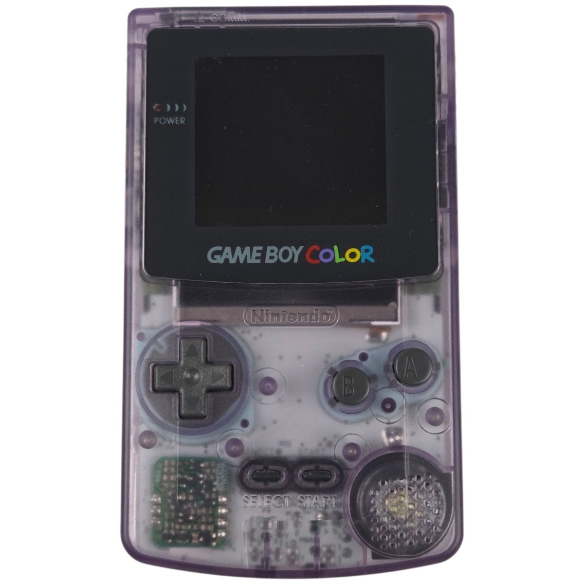 1998 - Game Boy Color: Atomic Purple (IPS Mod) + Case & Games - Handheld Consoles - ThrowbackBuys - A N E 1 Stop Shop