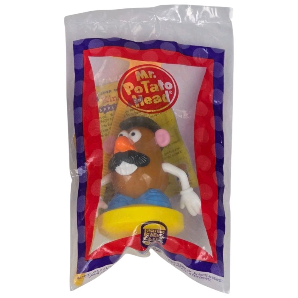 1998 – Hasbro Mr. Potato Head Burger King Kids Club Toy Set (Complete) - Collectible Toys - ThrowbackBuys - A N E 1 Stop Shop