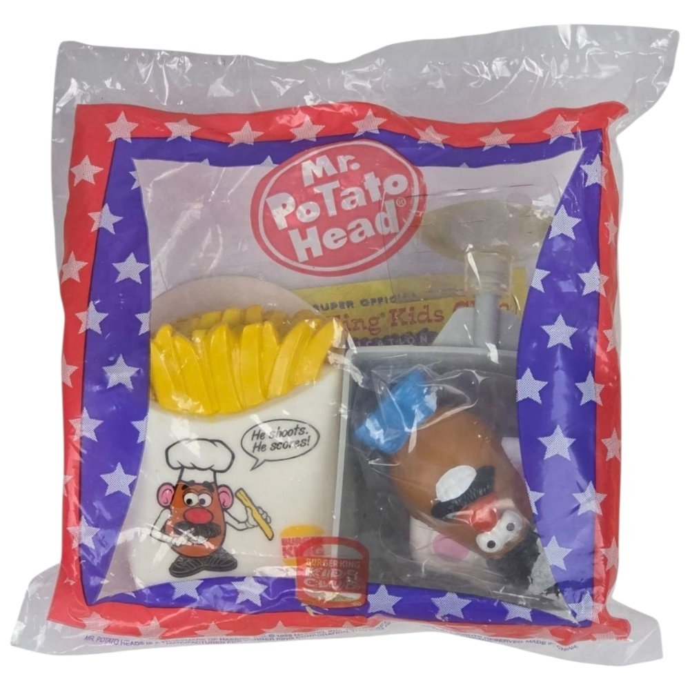1998 – Hasbro Mr. Potato Head Burger King Kids Club Toy Set (Complete) - Collectible Toys - ThrowbackBuys - A N E 1 Stop Shop