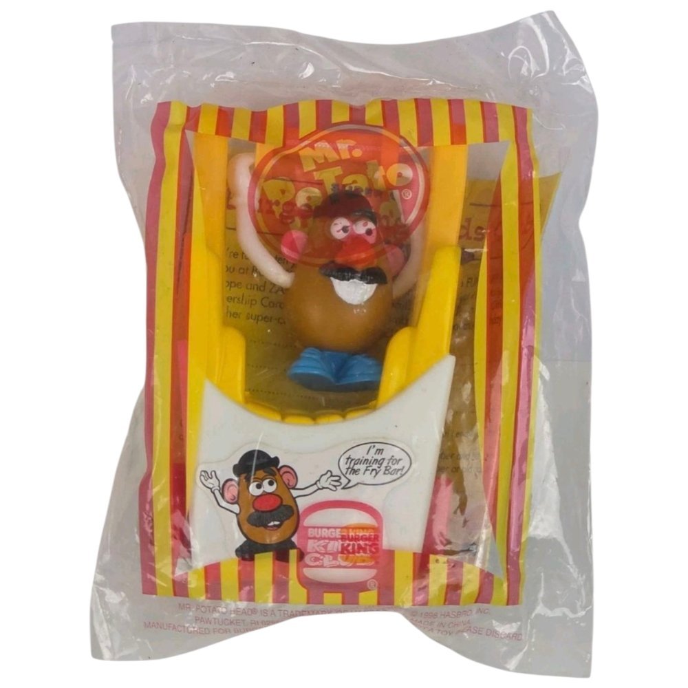 1998 – Hasbro Mr. Potato Head Burger King Kids Club Toy Set (Complete) - Collectible Toys - ThrowbackBuys - A N E 1 Stop Shop